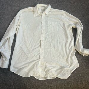 Classic White Men's Shirt